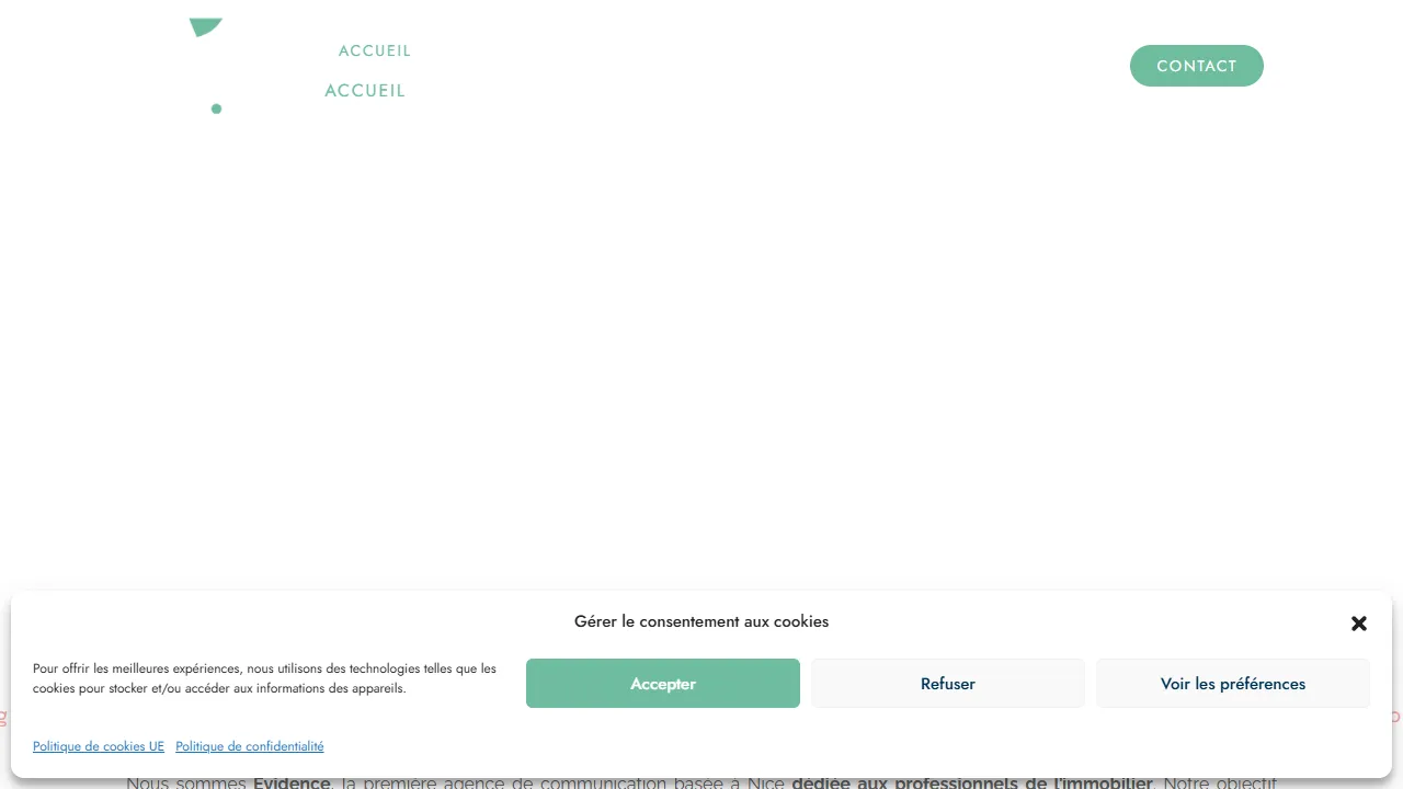 Screenshot of Evidence