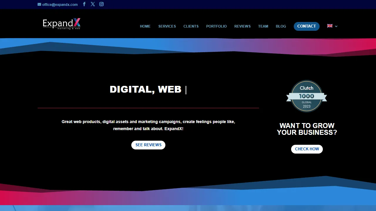 Screenshot of ExpandX