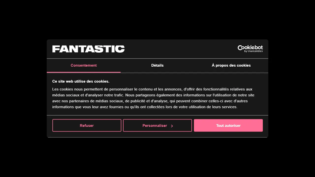 Screenshot of Fantastic