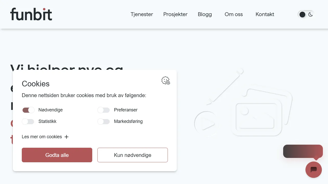 Screenshot of FUNBIT