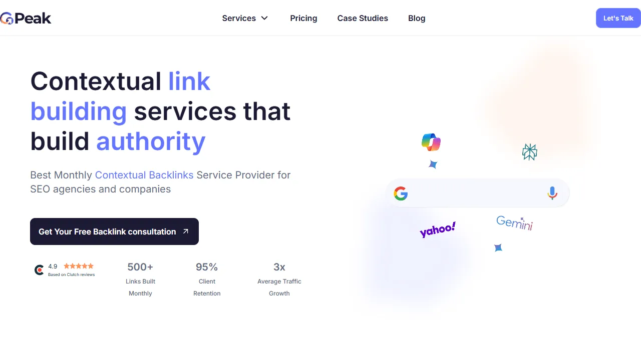 Screenshot of Gopeak