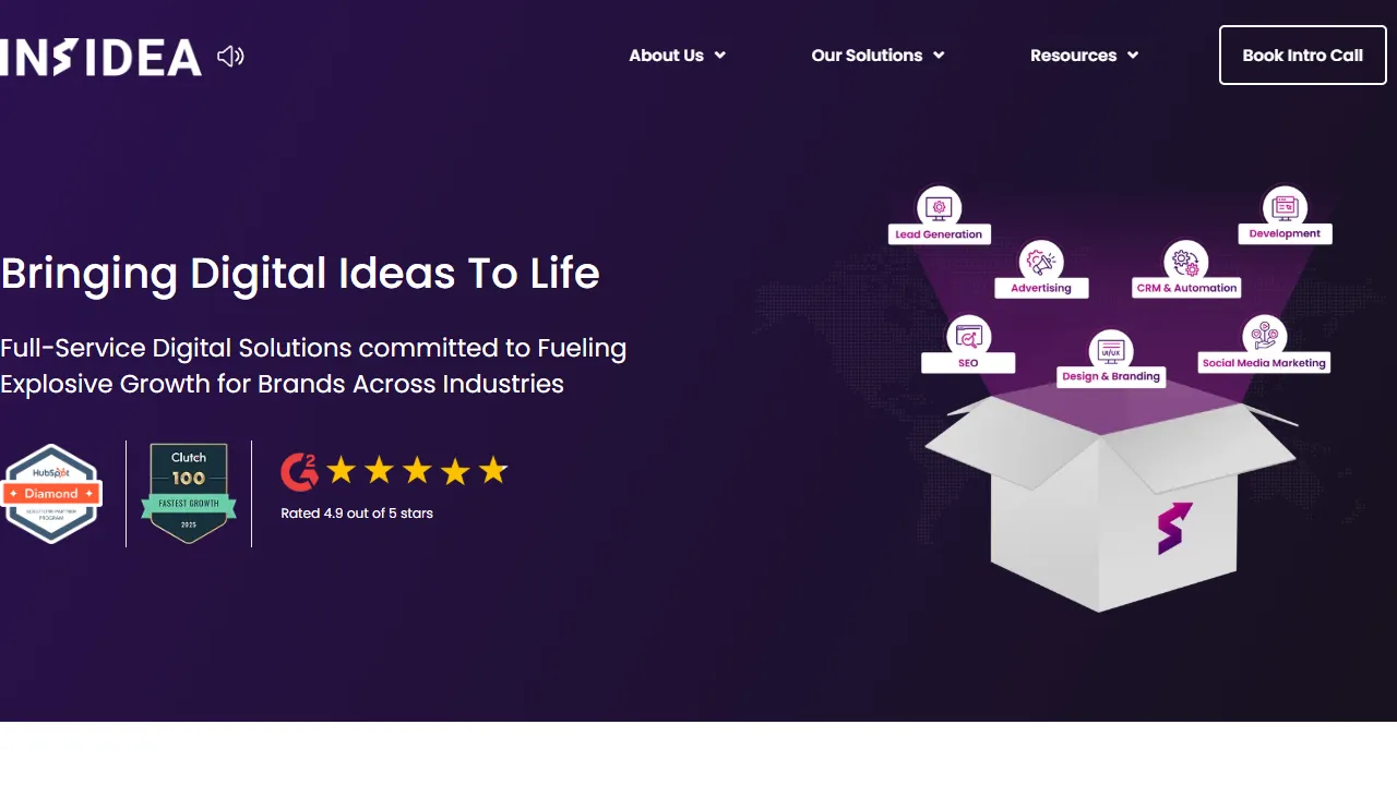 Screenshot of INSIDEA