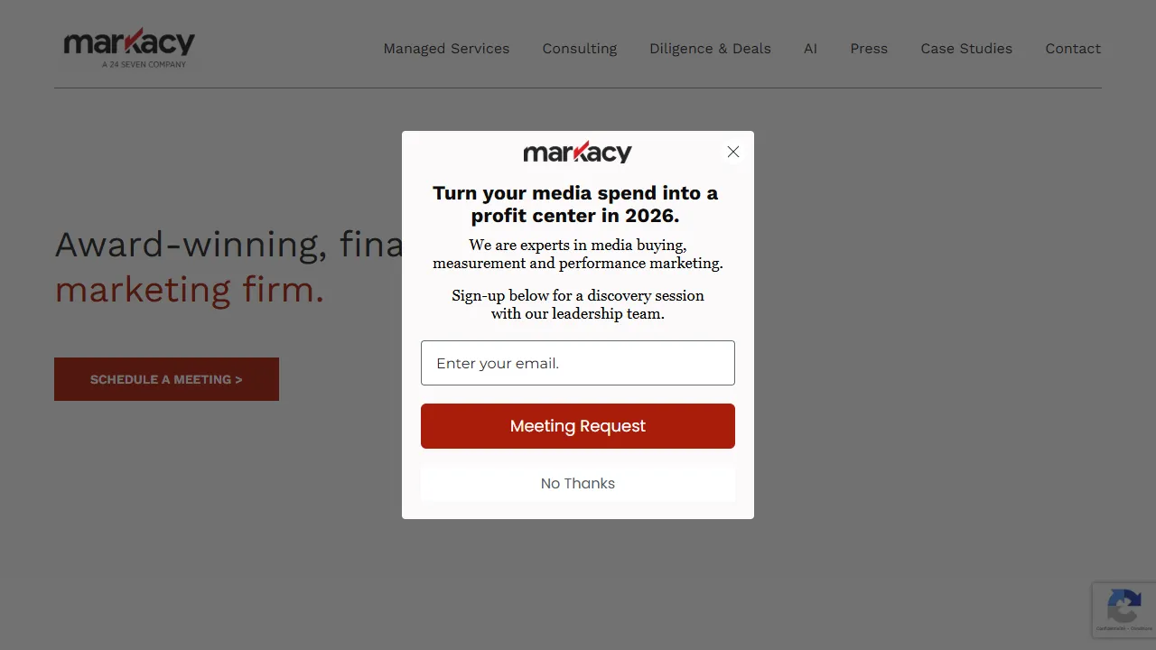 Screenshot of Markacy