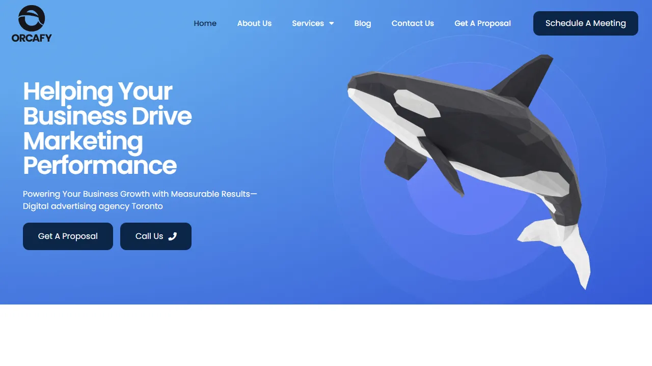 Screenshot of ORCAFY