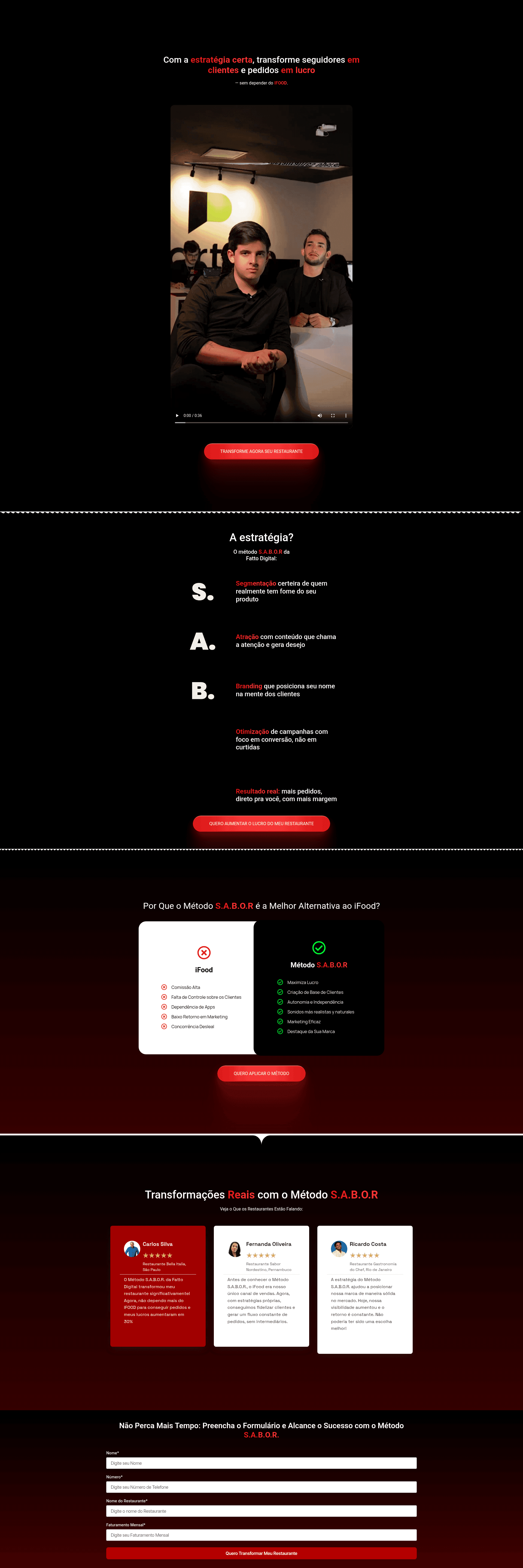 Partem website screenshot