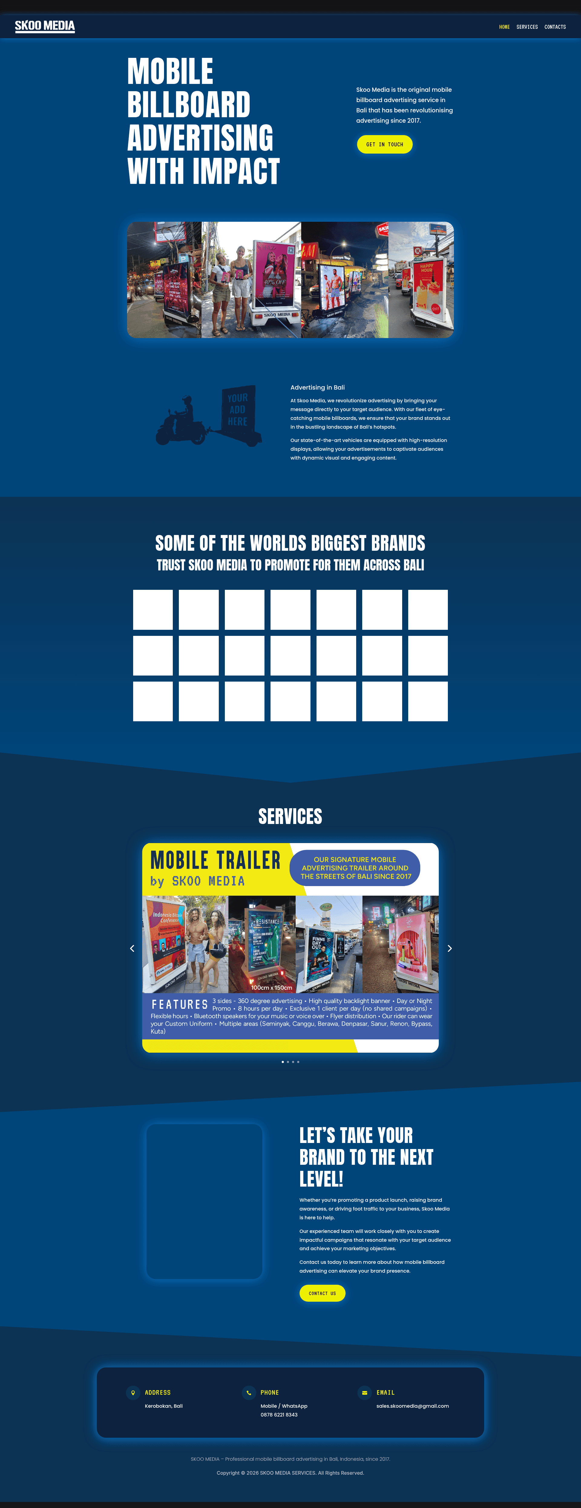 Skoo Media website screenshot