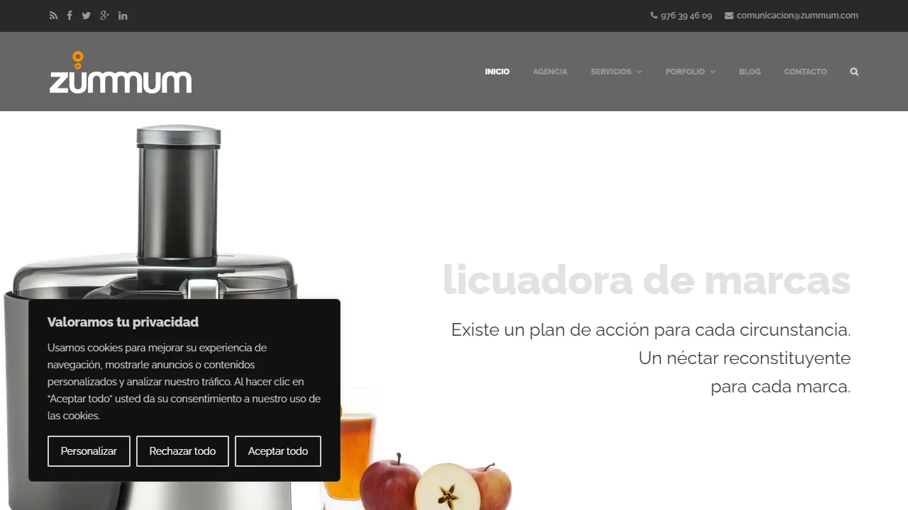 Screenshot of Zúmmum