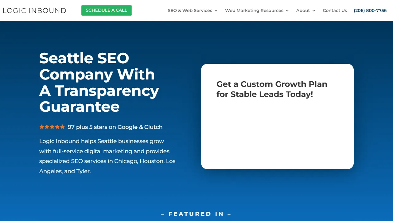 Screenshot of Logic Inbound