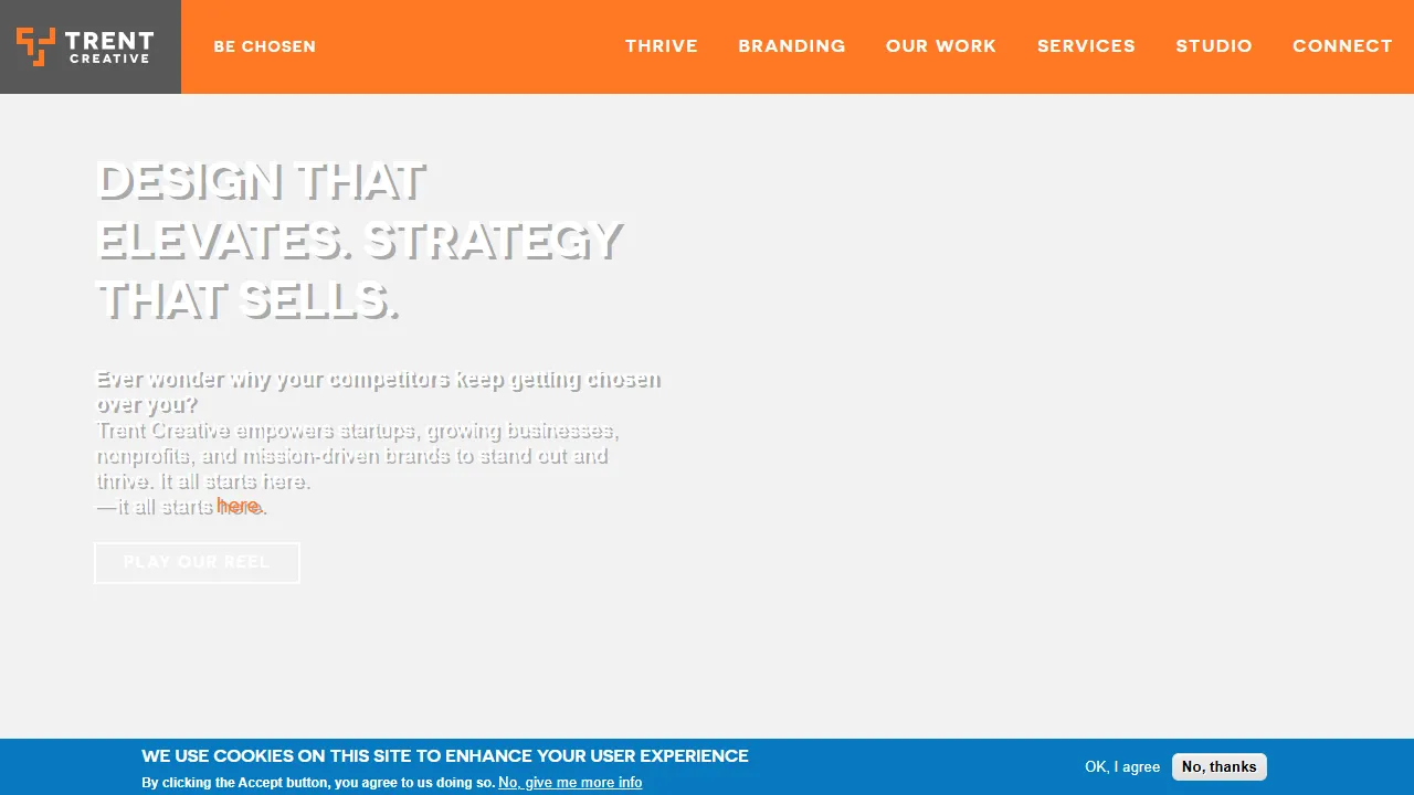 Screenshot of Trent Creative